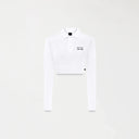 APRILE CROP TOP WOMEN WHITE - Monastery | Tienda Oficial Colombia
