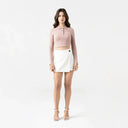 APRILE CROP TOP WOMEN WOODROSE - Monastery | Tienda Oficial Colombia