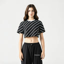 BRITANIA CROP TOP WOMEN BLACK - Monastery | Tienda Oficial Colombia