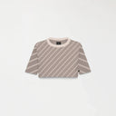 BRITANIA CROP TOP WOMEN TAUPE GRAY - Monastery | Tienda Oficial Colombia
