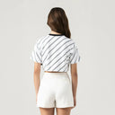 BRITANIA CROP TOP WOMEN WHITE - Monastery | Tienda Oficial Colombia