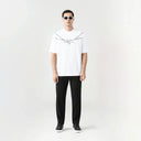 CHAINS T - SHIRT OVERSIZED MEN WHITE - Monastery | Tienda Oficial Colombia