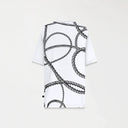 CHAINS T - SHIRT OVERSIZED MEN WHITE - Monastery | Tienda Oficial Colombia