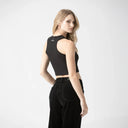 ELSIE TANK TOP WOMEN BLACK - Monastery | Tienda Oficial Colombia