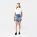 FLORA SKIRT WOMEN BLUE DENIM - Monastery | Tienda Oficial Colombia
