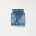 FLORA SKIRT WOMEN BLUE DENIM - Monastery | Tienda Oficial Colombia