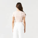 GODIVA CROP TOP WOMEN CAMEO ROSE - Monastery | Tienda Oficial Colombia