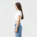 GODIVA CROP TOP WOMEN WHITE - Monastery | Tienda Oficial Colombia