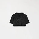 HAZEL CROP TOP WOMEN BLACK - Monastery | Tienda Oficial Colombia