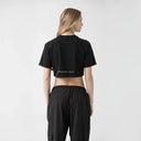 HAZEN CROP TOP WOMEN BLACK - Monastery | Tienda Oficial Colombia