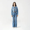 HOSHI JACKET WOMEN BLUE DENIM - Monastery | Tienda Oficial Colombia