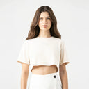 INDIRA CROP TOP WOMEN SAND DOLLAR - Monastery | Tienda Oficial Colombia