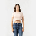 KAIA CROP TOP WOMEN CAMEO ROSE - Monastery | Tienda Oficial Colombia