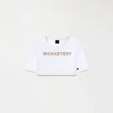 KAIA CROP TOP WOMEN WHITE - Monastery | Tienda Oficial Colombia