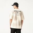 LOAN T - SHIRT OVERSIZED MEN WHITECAP GRAY - Monastery | Tienda Oficial Colombia