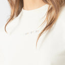 MED CROP TOP WOMEN WHITE ASPARAGUS - Monastery | Tienda Oficial Colombia