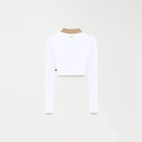 NEWBURY CROP TOP WOMEN WHITE - Monastery | Tienda Oficial Colombia