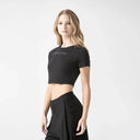 NICOLLE CROP TOP WOMEN BLACK - Monastery | Tienda Oficial Colombia