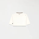 NOORA CROP TOP WOMEN WHITE ASPARAGUS - Monastery | Tienda Oficial Colombia