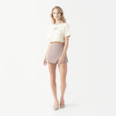 NOORA CROP TOP WOMEN WHITE ASPARAGUS - Monastery | Tienda Oficial Colombia