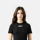 QUINNIE T - SHIRT WOMEN BLACK - Monastery | Tienda Oficial Colombia