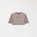 ROISIN CROP TOP WOMEN TAUPE GRAY - Monastery | Tienda Oficial Colombia