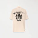 SHEVAL T - SHIRT OVERSIZED MEN IRISH CREAM - Monastery | Tienda Oficial Colombia