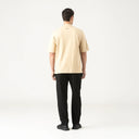 SHEVAL T - SHIRT OVERSIZED MEN IRISH CREAM - Monastery | Tienda Oficial Colombia