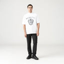 SHEVAL T - SHIRT OVERSIZED MEN WHITE - Monastery | Tienda Oficial Colombia