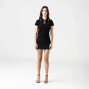 SINNIA KNITTED TOP WOMEN BLACK - Monastery | Tienda Oficial Colombia