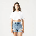 SUMMER CROP TOP WOMEN WHITE - Monastery | Tienda Oficial Colombia