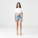 SUNNA CROP TOP WOMEN WHITE - Monastery | Tienda Oficial Colombia