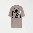 TUCKER T - SHIRT OVERSIZED MEN TAUPE GRAY - Monastery | Tienda Oficial Colombia