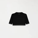 YLAIA CROP TOP WOMEN BLACK - Monastery | Tienda Oficial Colombia