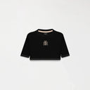 YLAIA CROP TOP WOMEN BLACK - Monastery | Tienda Oficial Colombia